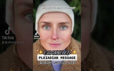 ✨CHANNELED PLEIADIAN MESSAGE: Energy Update 2023