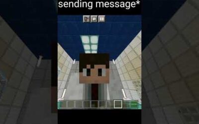 minecraft aliens message gone wrong #shorts #minecraftshorts #mcstan