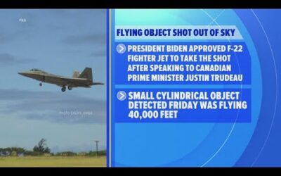 UFOs shot down over Canada, Alaska