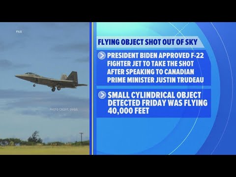 UFOs shot down over Canada, Alaska