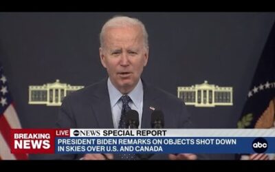President Biden speaks on US response to Chinese spy balloon and 3 flying objects shot down