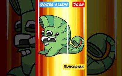 How to draw alphabet Lore | Water Aliens | letters A-G #alphabetlore #drawingeasy #shorts