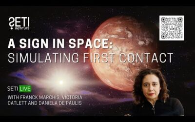 SETI Live: A Sign in Space – Simulating First Contact