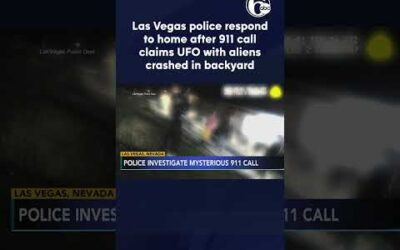 Las Vegas police respond to home after 911 call claims UFO with aliens crashed in backyard