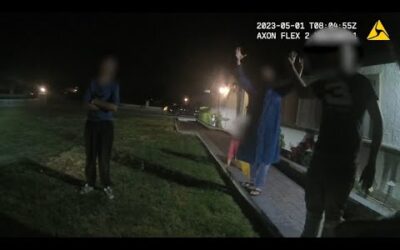 Las Vegas police place cameras in backyard where aliens supposedly landed earlier this month
