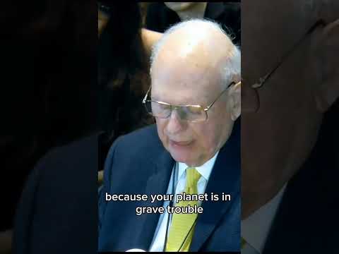 Ex-Minister of Canadian Defence reads Aliens' Message to Congress