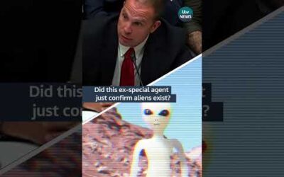 Did this ex-special agent just confirm aliens exist? #aliens #ufo #usa #space #congress