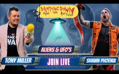 UFO's and Aliens with wrestler Shawn Phoenix LIVE AT 8PM ET – Podcast with host Tony Miller