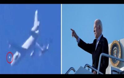 Shocking Footage: UFO Appears to Fly by Air Force One at LAX During President Biden's Visit