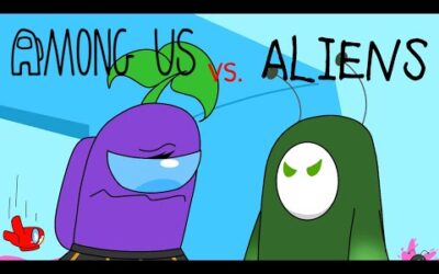 Fall Guys!! A.U Vs. Aliens Part 1