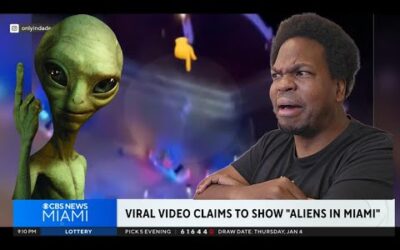 10 Foot ALIENS Spotted at Mall In Miami!