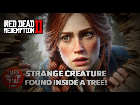 hqdefault.jpg š¤ Red Dead Redemption 2 Strange Creature Found in tree near UFO site | UFO | Creature | Mystery