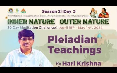 🔴 Live Day-3 | Pleiadian Teachings | Hari Krishna | Inner Nature Outer Nature ~ Season 2