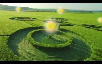 UFO light balls draw Crop Circles: Ancient Aliens' Sacred Geometries – part 3