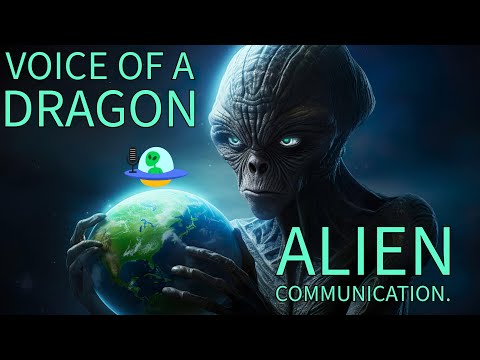 Broadcasting a message to Earth on behalf of the aliens (voice acting)