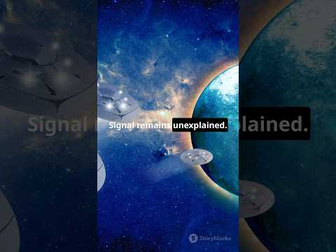 "The Wow! Signal: A Message from Aliens? 👽📡" #wowsignal  #mystery #mysterious #strangephenomena