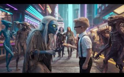 Aliens Mocked the Human Boy for Helping a Beggar—Unaware She Was Their Hidden Queen | Best HFY Story