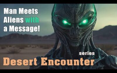 Desert Encounter: Man Meets Aliens with a Message!