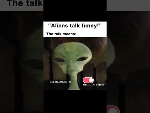 Secret Messages from Zip Zip Alien #greenalien #zıpzıp #meme #memes #alien #aliens