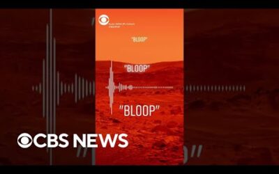 Listen to the sound of space rocks crashing into Mars #shorts