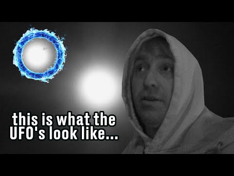 I Filmed The UFO Like DRONES Up Close… 🛸
