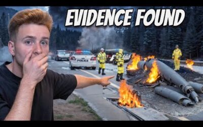 Investigating the New Jersey Drone /UFO CRASH SITE | Military Police Pulled Us Over (Found Evidence)