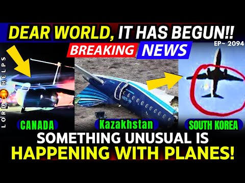 "IT HAS BEGUN WORLDWIDE!! PLANES AND UFO & ORB"👆Prophetic Word Today | God's Message Today | LH~2094