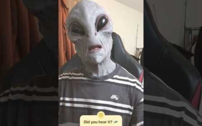 Blown away by this aliens message! 👽 #alien