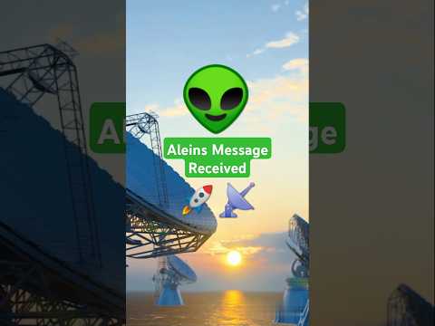 🛸 Did Aliens Send Us a Message? 👽#Aliens #UFO #SpaceMystery #AstroMysteries #Science #Universe #NASA